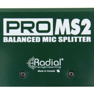 RADIAL PRO MS2 SPLITTER MICROFONICO PASSIVO 3 VIE