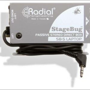 RADIAL STAGEBUG SB-5 DIRECT BOX PASSIVA PER LAPTOP