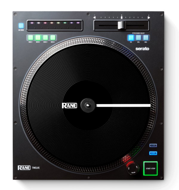 RANE TWELVE CONTROLLER PER DJ CON PIATTO MOTORIZZATO 12" PER SERATO INTERFACCIA MIDI USB