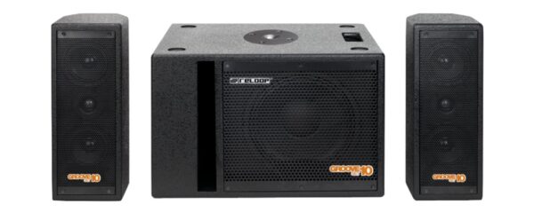 RELOOP GROOVE SET 10 SISTEMA DI AMPLIFICAZIONE 2.1 PORTATILE 10"/4"/1" 370W