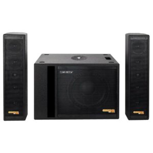 RELOOP GROOVE SET 12 SISTEMA DI AMPLIFICAZIONE 2.1 PORTATILE 12″/4″/1″ 500W