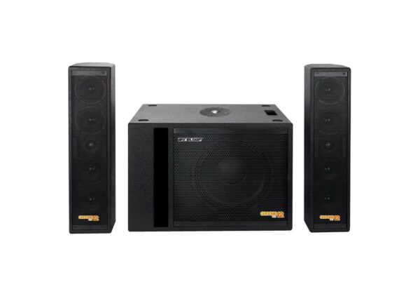 RELOOP GROOVE SET 12 SISTEMA DI AMPLIFICAZIONE 2.1 PORTATILE 12"/4"/1" 500W