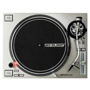 RELOOP RP-7000 MK2 SILVER GIRADISCHI PROFESSIONALE A TRAZIONE DIRETTA PER DJ COLORE SILVER