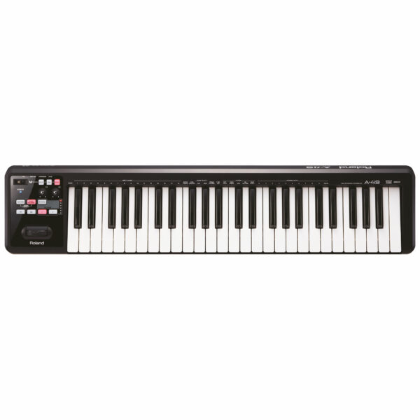 ROLAND A49 BK TASTIERA MIDI USB 49 TASTI NERA