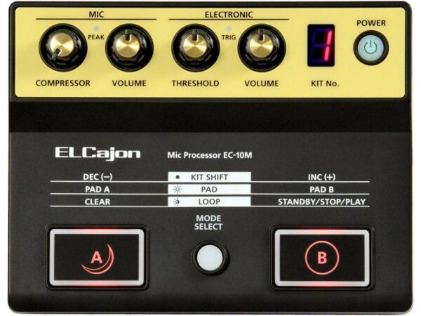ROLAND EC10M MODULO SONORO PER CAJON + MICROFONO A CLIP INCLUSO
