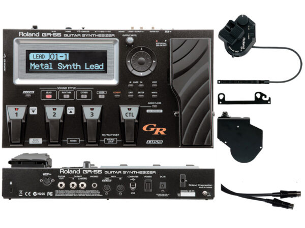 ROLAND GR55GK-BK GUITAR SYNTH CONVERTITORE MIDI PER CHITARRA CON PICKUP ESAFONICO GK3 COLORE NERO