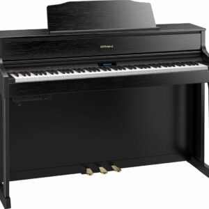 ROLAND HP605 CB CONTEMPORARY BLACK PIANOFORTE DIGITALE VERTICALE 88 TASTI BLACK