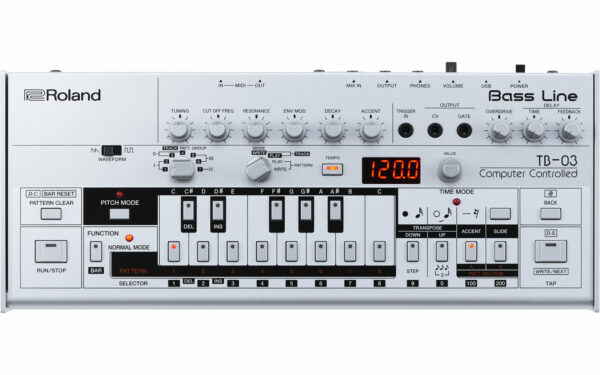 ROLAND TB03 BOUTIQUE LIMITED EDITION SINTETIZZATORE DI LINEE DI BASSO CON SEQUENCER