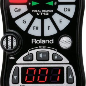 ROLAND VT-12-BK VOCAL TRAINER ALLENATORE VOCALE TASCABILE COLORE NERO
