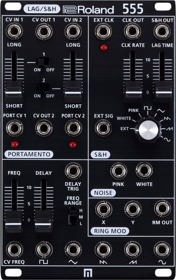 ROLAND SYSTEM 500 555 AIRA SINTETIZZATORE ANALOGICO MODULARE CON LFO, SAMPLE & HOLD