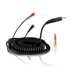 ZOMO HD25 CAVO DI RICAMBIO DELUXE PER SENNEHISER HD 25 A SPIRALE 3.5 MT NERO