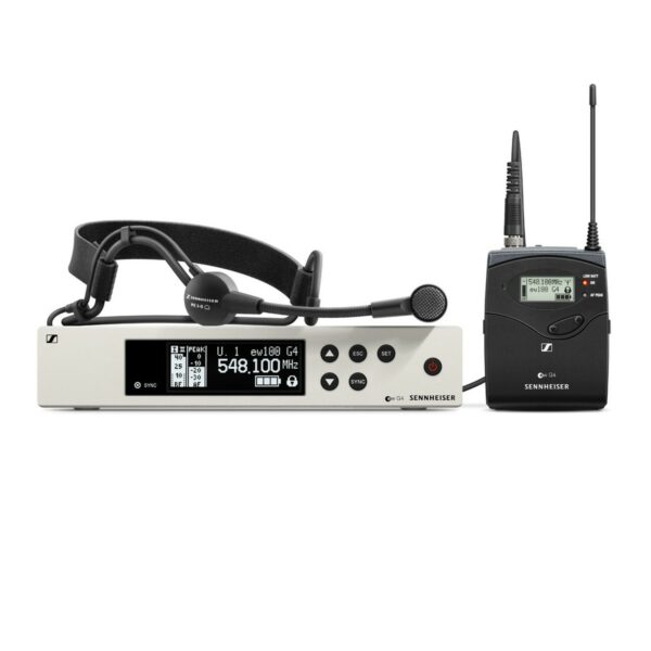 SENNHEISER EW100 G4 ME4 RANGE B RADIOMICROFONO AD ARCHETTO CAPSULA SUPERCARDIOIDE 626 - 668 Mhz
