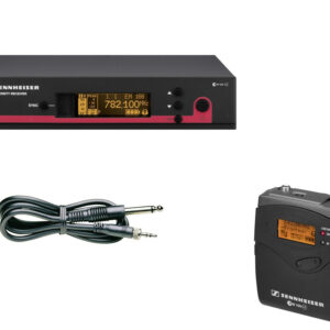 SENNHEISER EW172-G3 KIT WIRELESS PROFESSIONALE PER CHITARRA E BASSO UHF + CAVO STRUMENTO