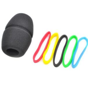 SENNHEISER MZW 4032 ANTIVENTO IN SPUGNA CON ANELLI COLORATI PER SKM 4031 – SKM 3072 – MD 431