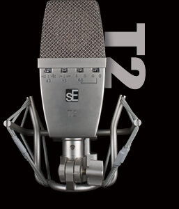 SE ELECTRONICS SE T2 TITANIUM MICROFONO A CONDENSATORE CON CAPSULA IN TITANIO