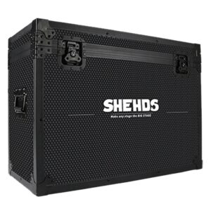 SHEHDS CASE PER 2 SPARK MACHINE SP650 TRAMA A NIDO D’APE COLORE NERO