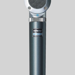 SHURE BETA 181/C MICROFONO CARDIOIDE A CONDENSATORE PER STRUMENTI CAPSULA INTERCAMBIABILE + CLIP PER MICROFONO + CUSTODIA + ANTIVENTO