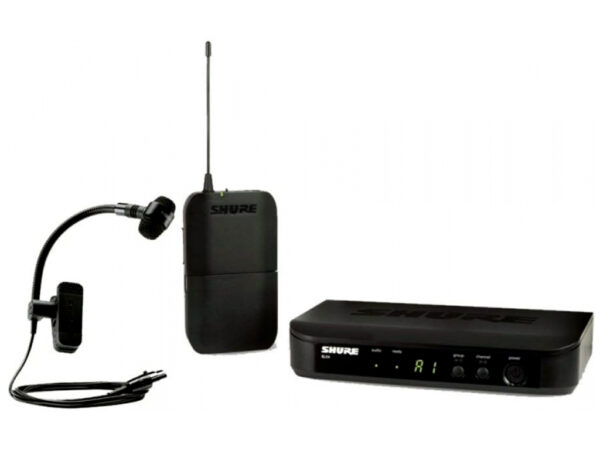 SHURE BLX14E/P98H RADIOMICROFONO COMPLETO SISTEMA WIRELESS PER FIATI ED OTTONI