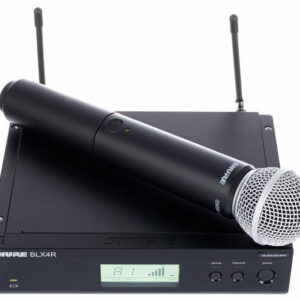 SHURE BLX24RE/SM58 PALMARE RADIOMICROFONO ANALOGICO PER VOCE MONTABILE A RACK