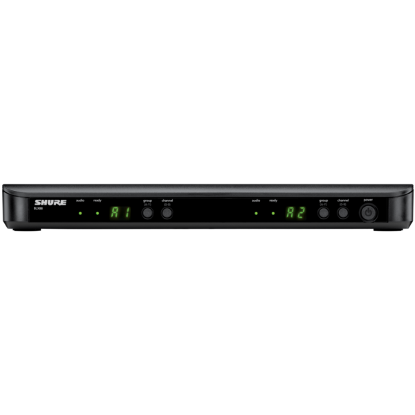 SHURE BLX88 RICEVITORE DOPPIO PER SISTEMI RADIOMICROFONICI PG SM E BETA FREQUENZA M17