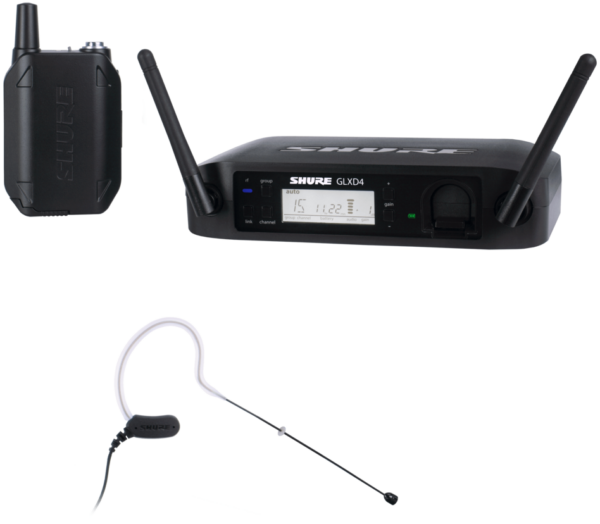 SHURE GLXD14E/MX53 RADIOMICROFONO AD ARCHETTO MINIATURIZZATO