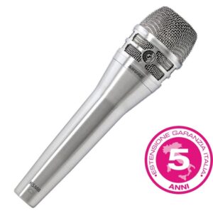 SHURE KSM8 N MICROFONO DINAMICO DOPPIO DIAFRAMMA PER VOCE CARDIOIDE LIVE E STUDIO NIKEL – GARANZIA ESTENDIBILE 5 ANNI –