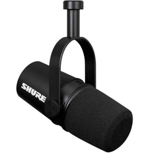 SHURE MV7X BLACK MICROFONO DINAMICO CARDIOIDE PER PODCAST XLR