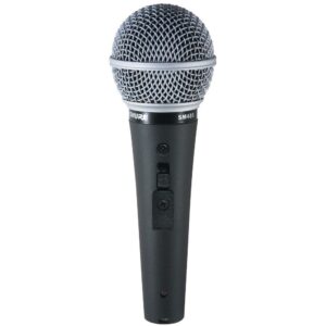 SHURE SM48-S MICROFONO DINAMICO CARDIOIDE PER VOCE E CORI CON INTERRUTTORE ON/OFF
