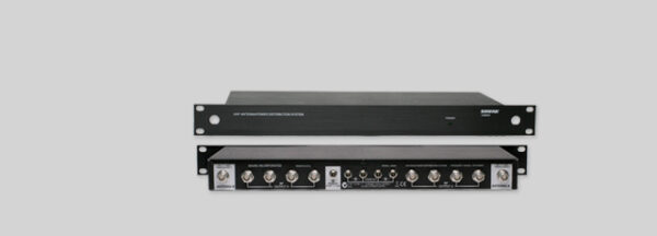 SHURE UA844+SWBLCE DISTRIBUTORE ATTIVO DI ANTENNA A BANDA LARGA PER 4 RICEVITORI