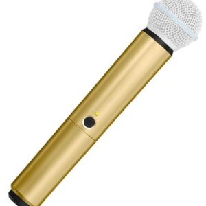 SHURE WA713 GOLD COVER DORATA PER TRASMETTITORI PALMARI BLX2 CON CAPSULA SM58 – BETA58