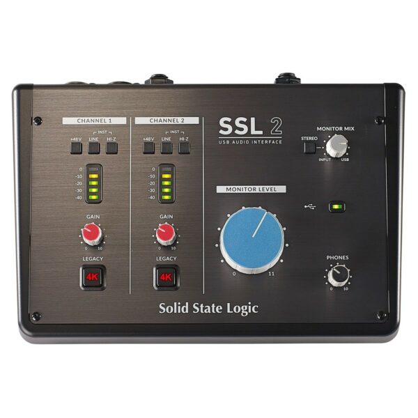 SOLID STATE LOGIC SSL2 AUDIO INTERFACE INTERFACCIA AUDIO USB 2 IN 2 OUT
