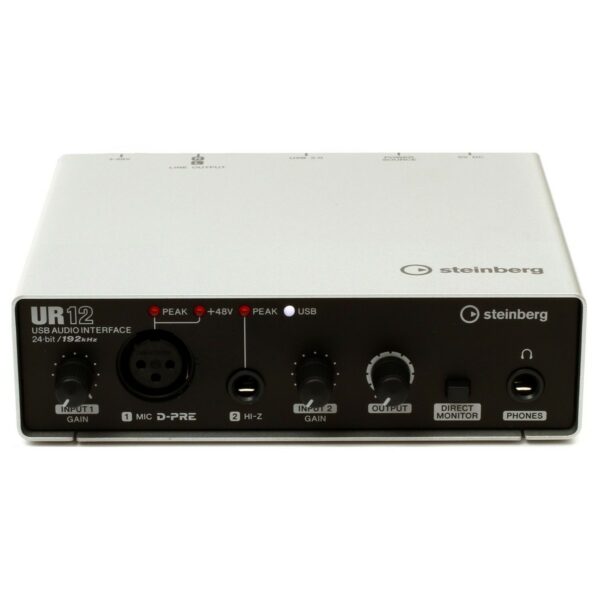 STEINBERG UR12 INTERFACCIA AUDIO USB 2.0 2 CANALI CON D-PRE 24BIT 192Khz