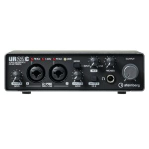 STEINBERG UR22C INTERFACCIA AUDIO USB 3.0 MIDI 2 CANALI CON D-PRE 24BIT 192Khz