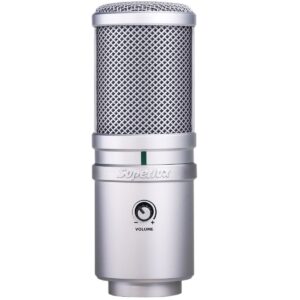 SUPERLUX E205U MICROFONO USB DA STUDIO E PODCAST A CONDENSATORE