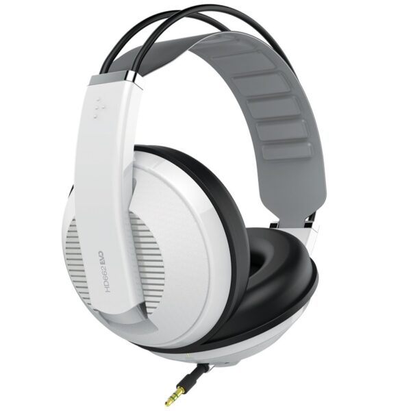 SUPERLUX HD-662 EVO WH CUFFIA DA STUDIO DINAMICA CIRCUMAURALE CHIUSA BIANCA