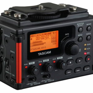 TASCAM DR60 V2 MKII REGISTRATORE PCM LINEARE / MIXER PER DSLR