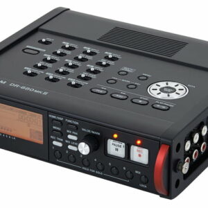 TASCAM DR680 MKII V2 REGISTRATORE MULTITRACCIA PORTATILE – 8 TRACCE 96kHz / 24Bit