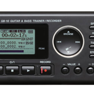 TASCAM GB 10 REGISTRATORE DTRAINER PER CHITARRA E BASSO