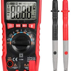 TASI TA801C MULTIMETRO DIGITALE AUTOMATICO LCD TESTER NCV TENSIONE CORRENTE ELETTRICA AC/DC