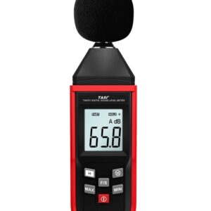 TASI TA8151 FONOMETRO DIGITALE DISPLAY LCD DIGITAL SOUND LEVEL METER TESTER + CUSTODIA