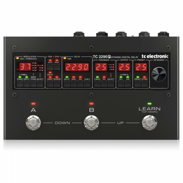 TC ELECTRONIC 2290 P DYNAMIC DELAY PEDAL EFFETTO DELAY DINAMICO DIGITALE