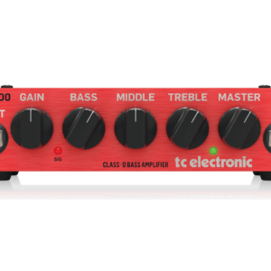 TC ELECTRONIC BAM200 TESTATA PER BASSO ULTRA COMPATTA 200 WATT IN CLASSE D + DI OUT + USCITA CUFFIE