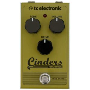 TC ELECTRONIC CINDERS OVERDRIVE EFFETTO OVERDRIVE A PEDALE PER CHITARRA