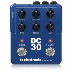 TC ELECTRONIC DC30 PREAMP PEDALE SIMULATORE AMPLIFICATORE PRE/POST BOOST