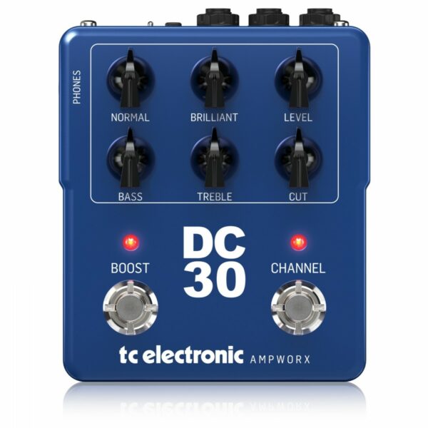 TC ELECTRONIC DC30 PREAMP PEDALE SIMULATORE AMPLIFICATORE PRE/POST BOOST
