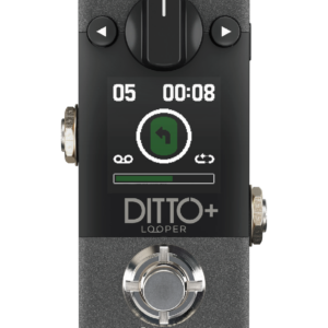 TC ELECTRONIC DITTO+ PLUS LOOPER EFFETTO LOOPER NEXT GEN A PEDALE PER CHITARRA CON DISPLAY E USB
