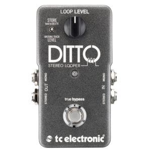TC ELECTRONIC DITTO STEREO LOOPER EFFETTO LOOPER STEREO A PEDALE
