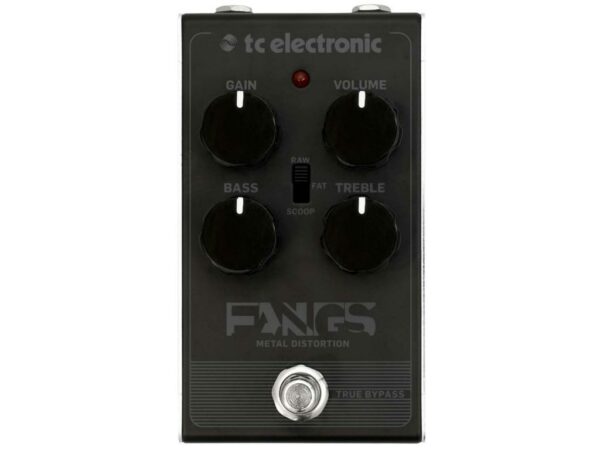 TC ELECTRONIC FANGS METAL DISTORTION EFFETTO DISTORSIONE A PEDALE PER CHITARRA