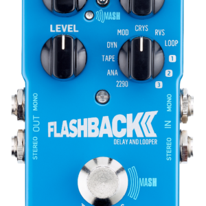 TC ELECTRONIC FLASHBACK 2 DELAY AND LOOPER A PEDALE PER CHITARRA TRUE BYPASS TECNOLOGIA MASH + 3 SLOT TONEPRINT