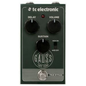 TC ELECTRONIC GAUSS TAPE ECHO EFFETTO ECO A NASTRO A PEDALE PER CHITARRA